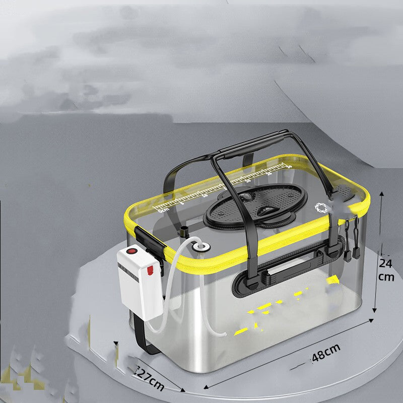 Thickened Fish Protection Bucket Fishing Bucket Fish Box My Store
