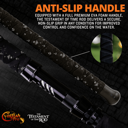 1 of 220 The Testament of Time Spinning Rod - Limited Edition Rod Catfish Pro