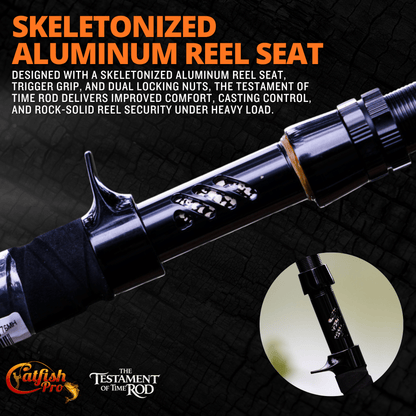 1 of 220 The Testament of Time Casting Rod - Limited Edition Rod Catfish Pro