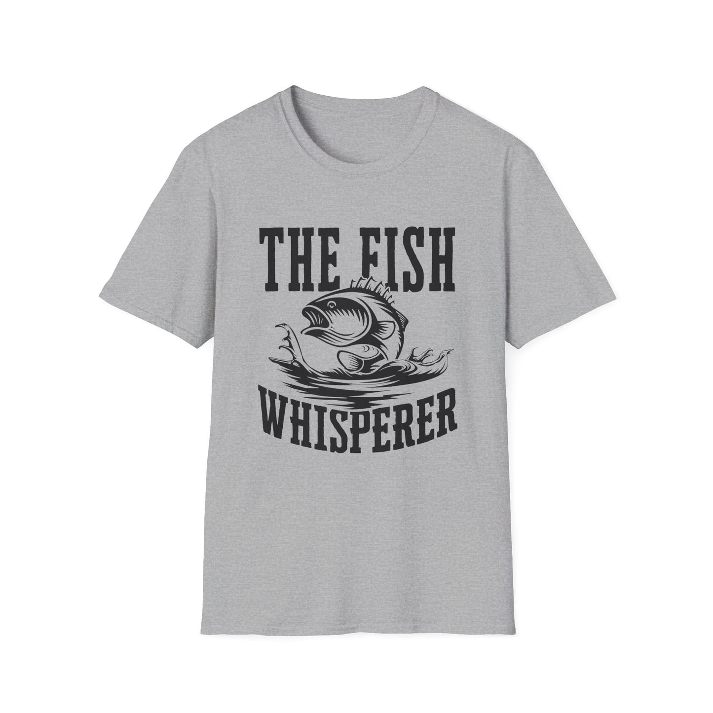 Fishing T-Shirt — "The Fish Whisperer" Graphic Tee for Anglers