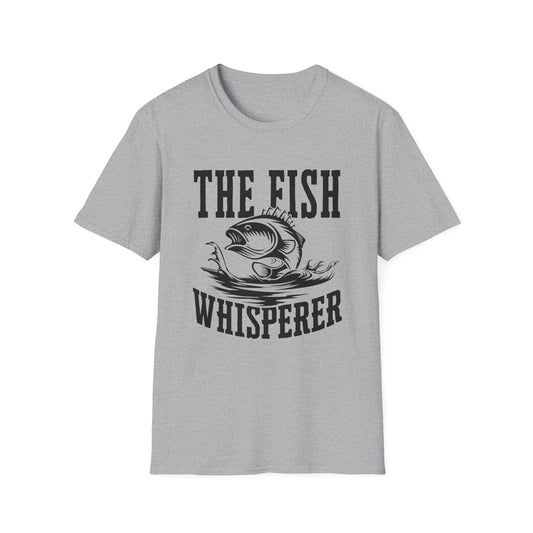 Fishing T-Shirt — "The Fish Whisperer" Graphic Tee for Anglers