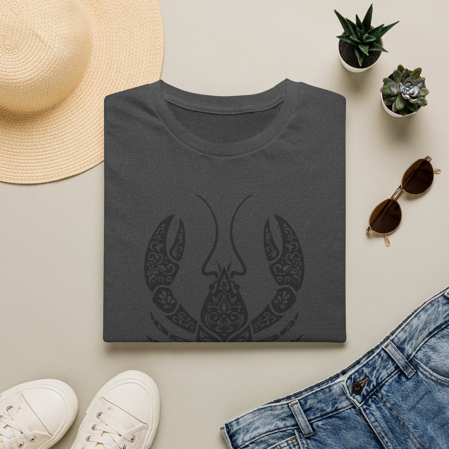 Crawfish T-Shirt — Nautical Coastal Graphic Tee