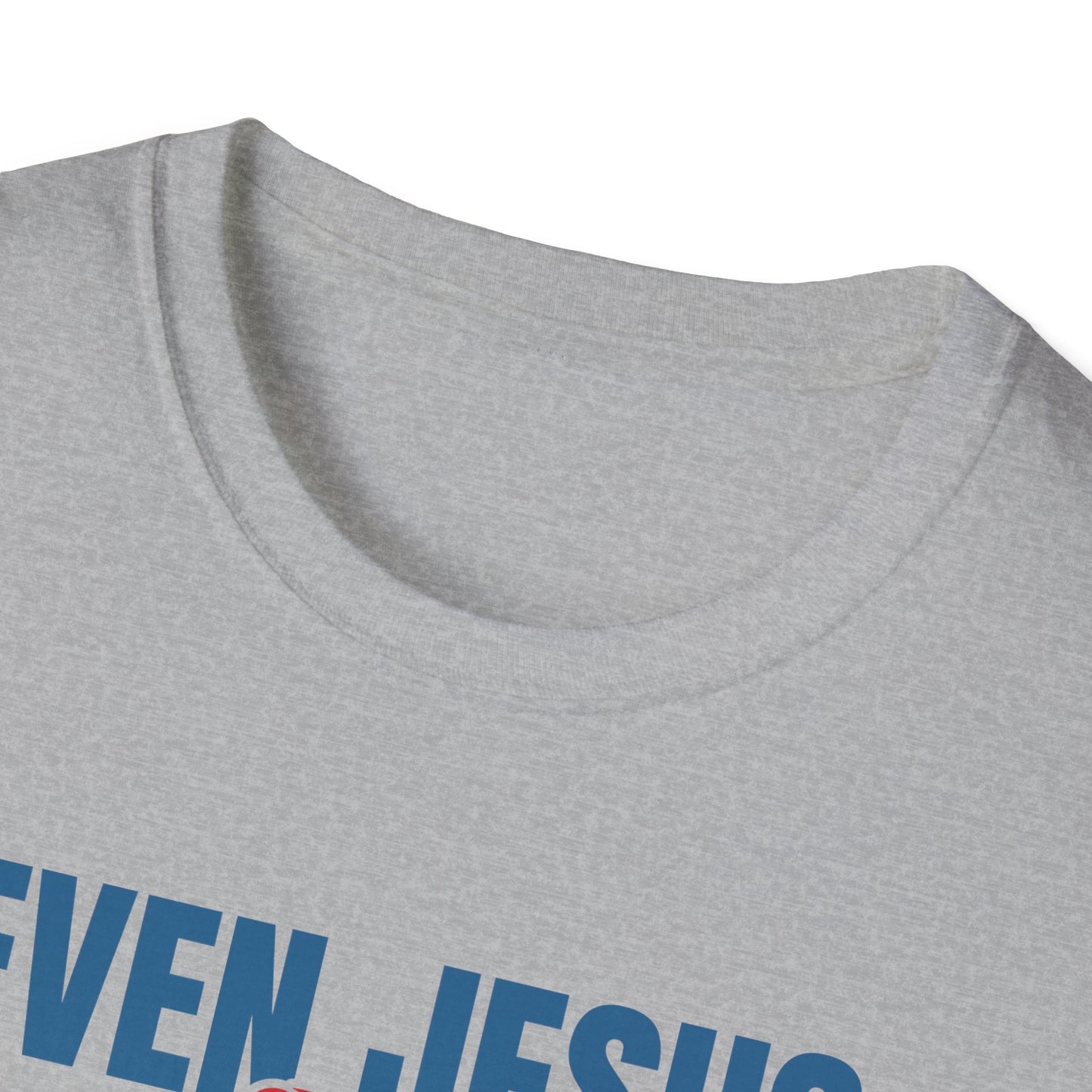 Fishing T-Shirt — "Even Jesus Had a Fishing Story" Christian Fishing Tee
