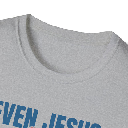 Fishing T-Shirt — "Even Jesus Had a Fishing Story" Christian Fishing Tee
