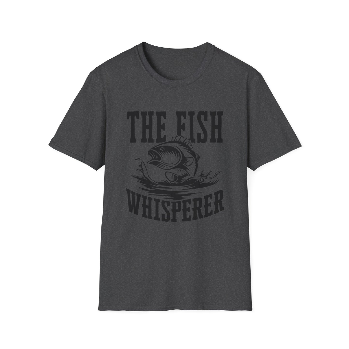 Fishing T-Shirt — "The Fish Whisperer" Graphic Tee for Anglers