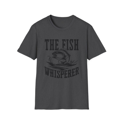 Fishing T-Shirt — "The Fish Whisperer" Graphic Tee for Anglers