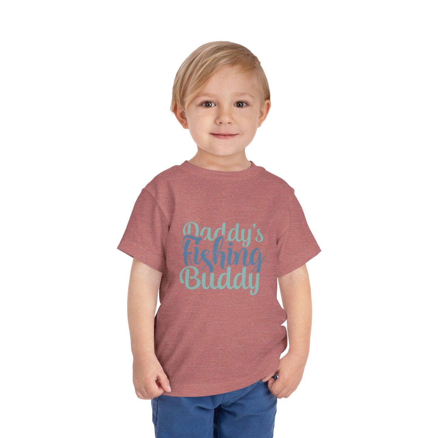 Daddy's Fishing Buddy Toddler Tee