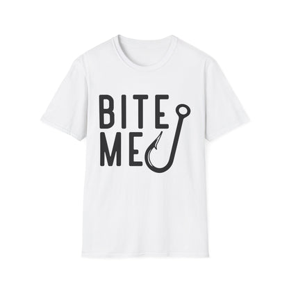 Fishing Tee – “Bite Me” Graphic T-Shirt with Hook