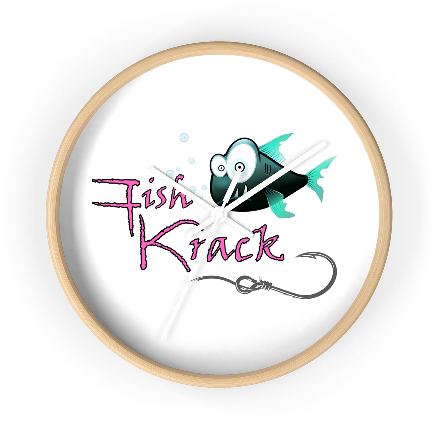 Fish Krack  Wall Clock
