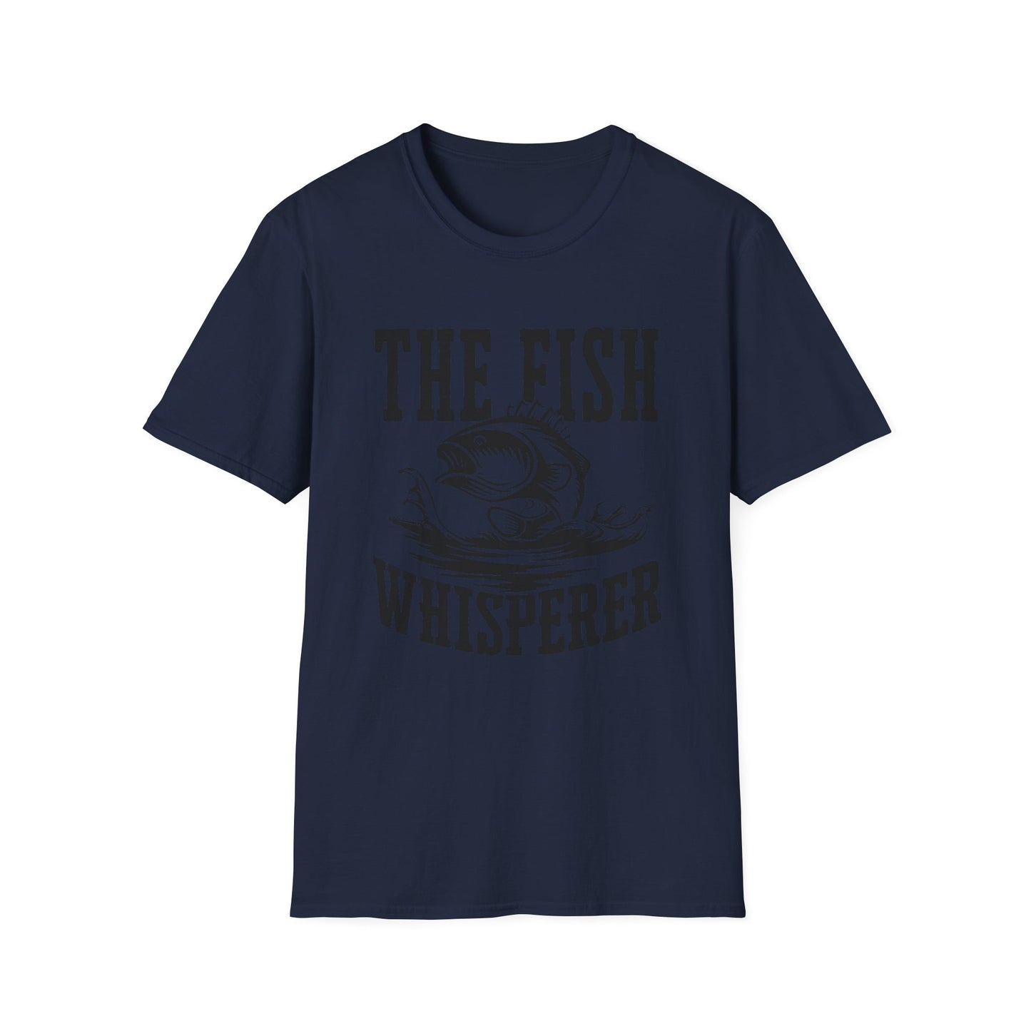 Fishing T-Shirt — "The Fish Whisperer" Graphic Tee for Anglers