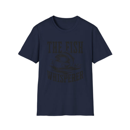 Fishing T-Shirt — "The Fish Whisperer" Graphic Tee for Anglers