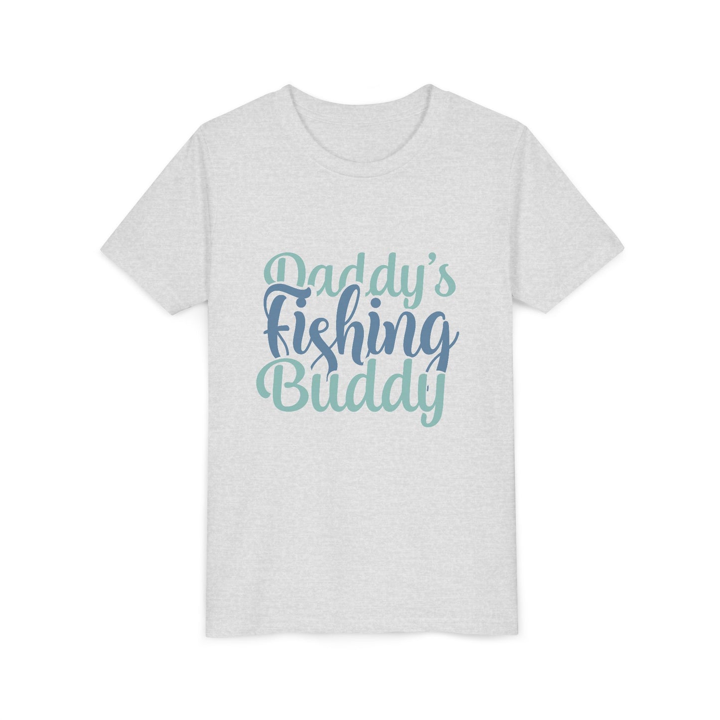 Kids Fishing Tee – "Daddy's Fishing Buddy" Youth Short Sleeve Shirt