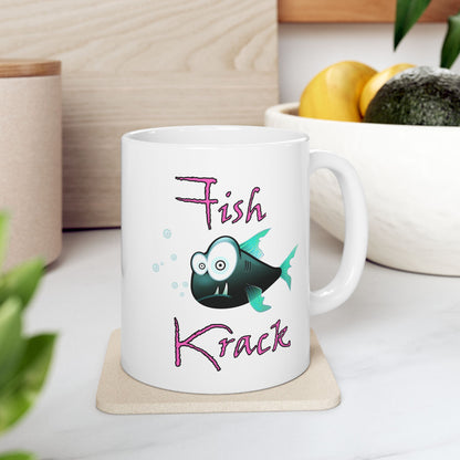 Fish Krack Coffee Mug (11oz, 15oz)