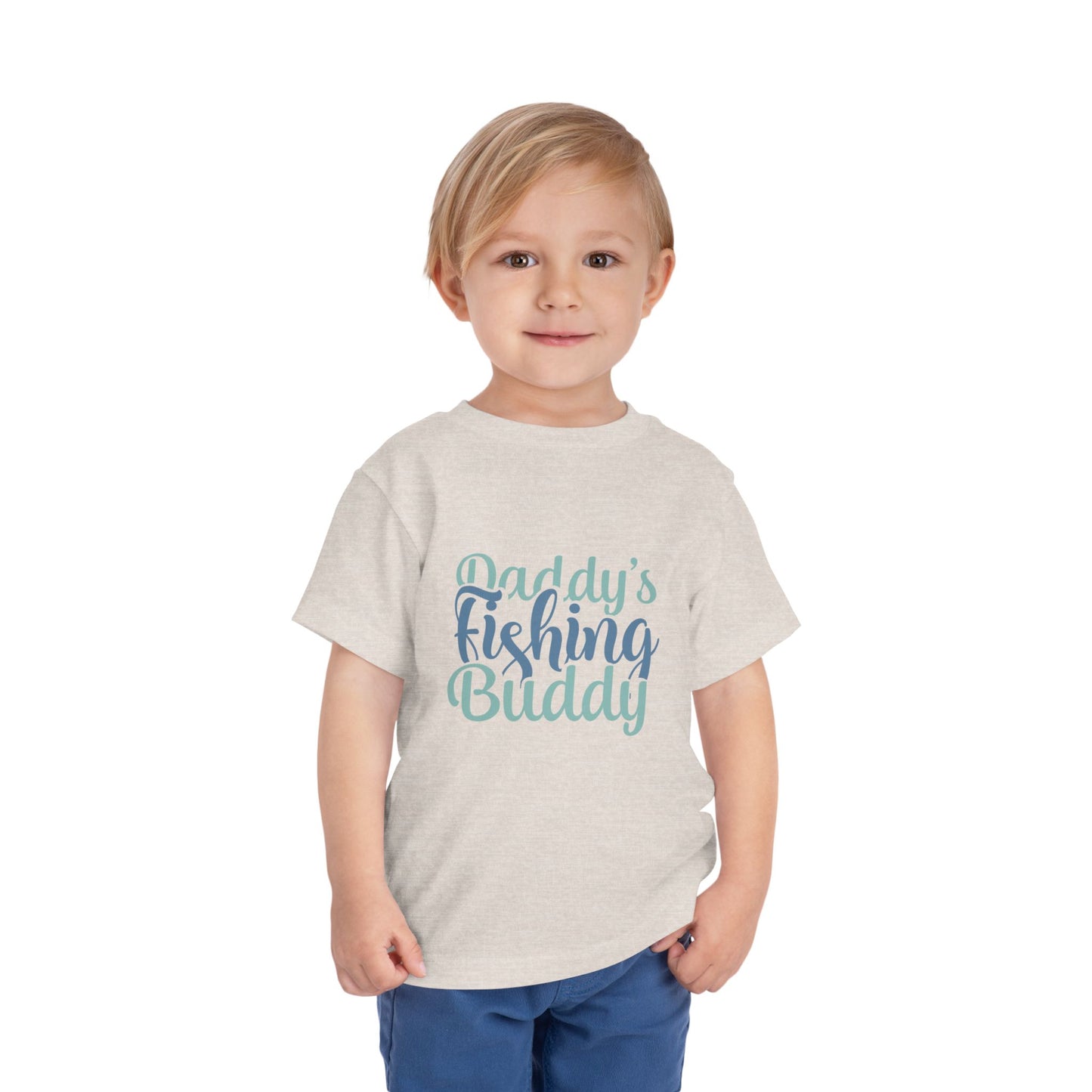 Daddy's Fishing Buddy Toddler Tee