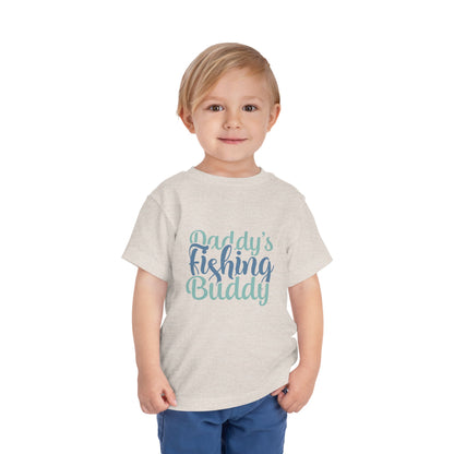 Daddy's Fishing Buddy Toddler Tee