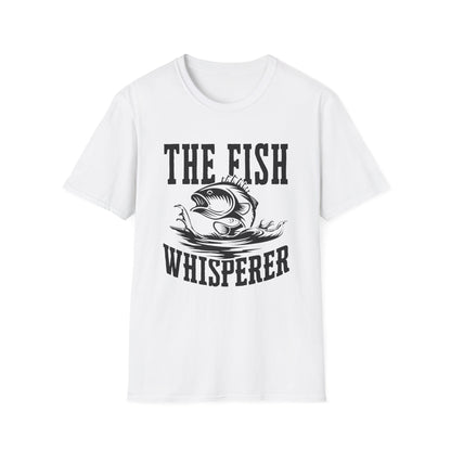 Fishing T-Shirt — "The Fish Whisperer" Graphic Tee for Anglers