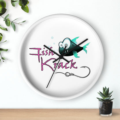 Fish Krack  Wall Clock