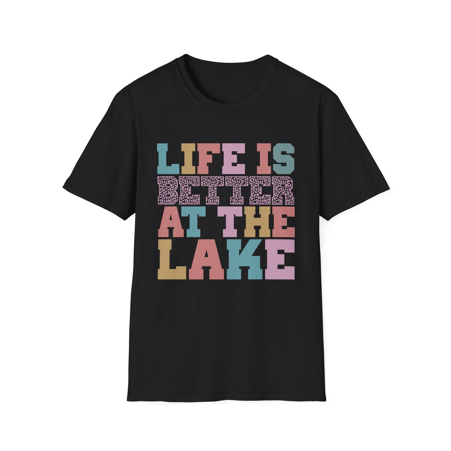 Life Is Better At The Lake T-Shirt — Retro Lake Vibes Tee