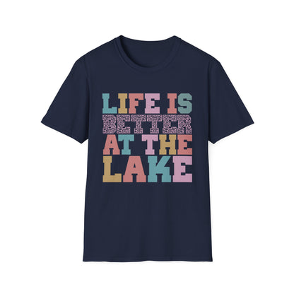 Life Is Better At The Lake T-Shirt — Retro Lake Vibes Tee