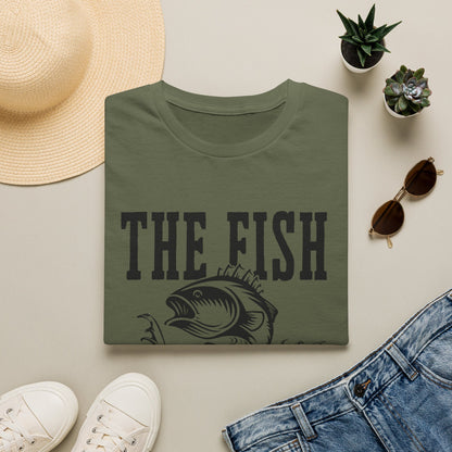 Fishing T-Shirt — "The Fish Whisperer" Graphic Tee for Anglers
