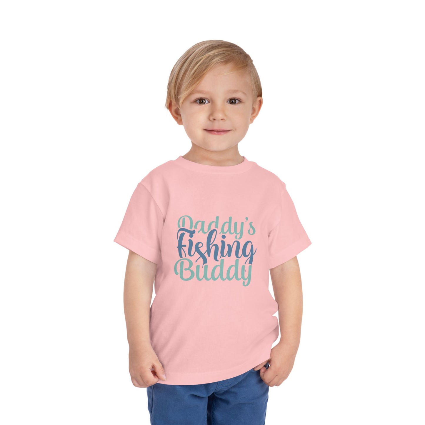 Daddy's Fishing Buddy Toddler Tee
