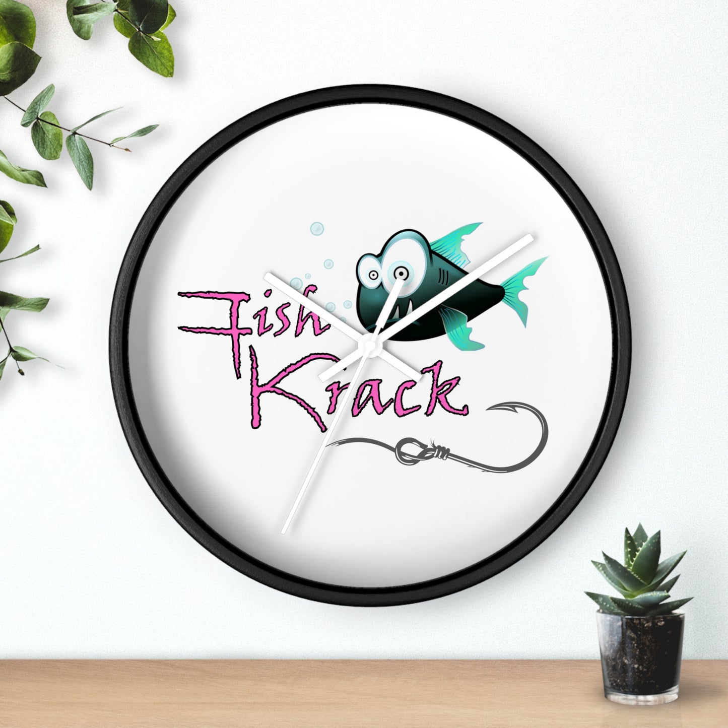 Fish Krack  Wall Clock