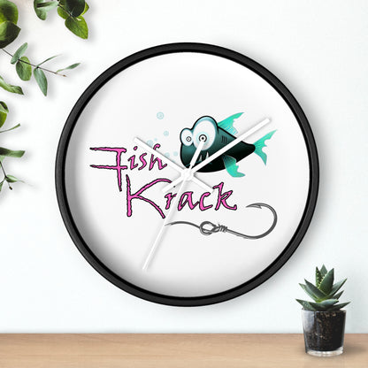 Fish Krack  Wall Clock