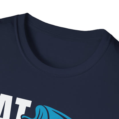 Fishing Tee — Blue Bass Graphic Fish Shirt