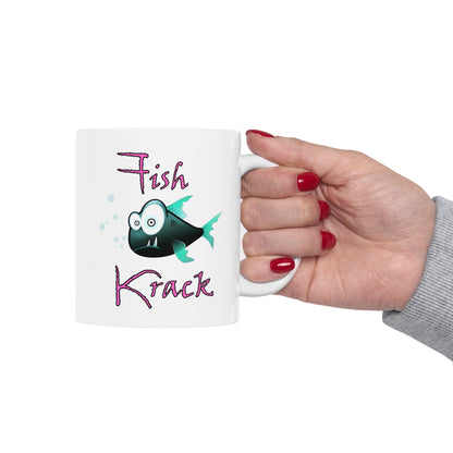 Fish Krack Coffee Mug (11oz, 15oz)