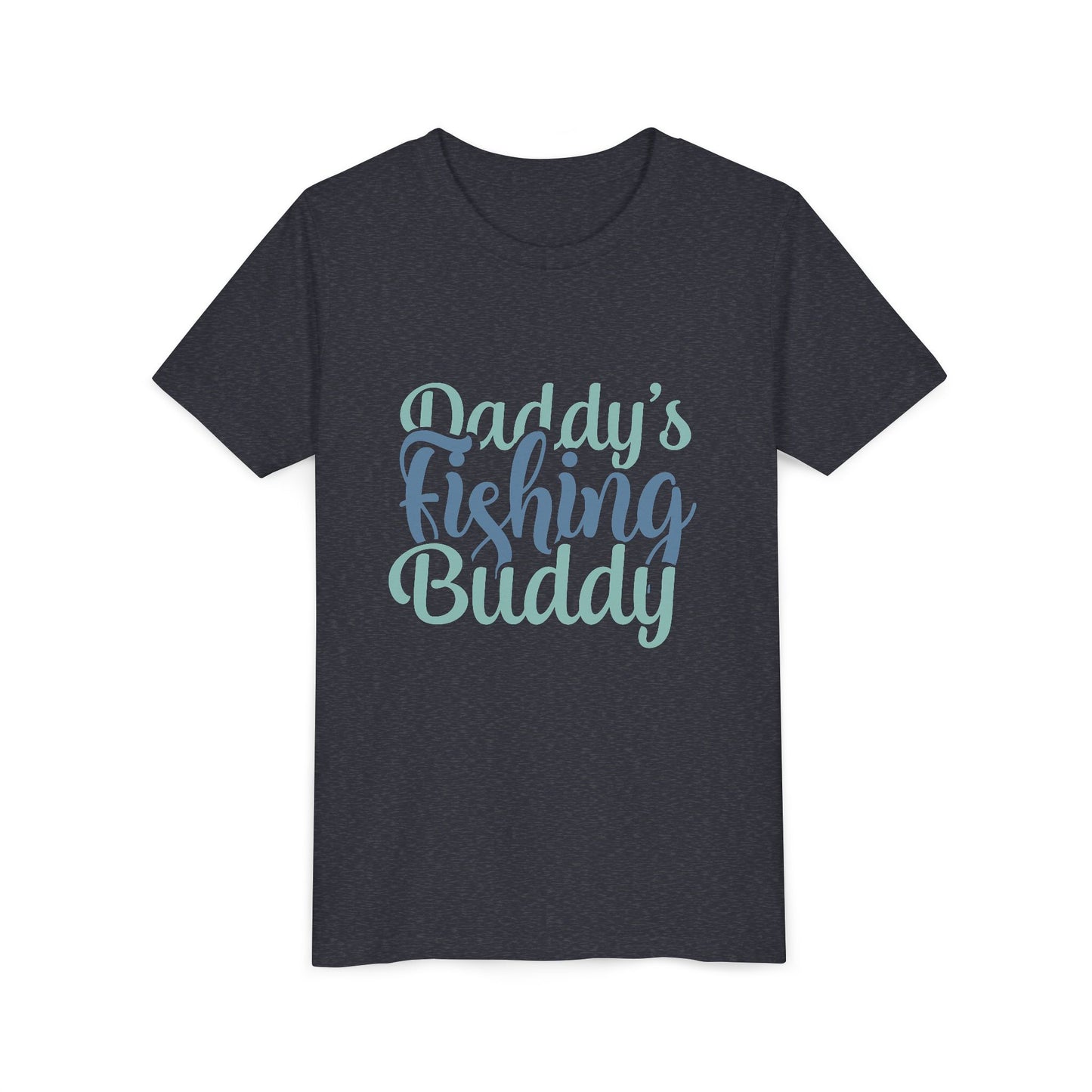 Kids Fishing Tee – "Daddy's Fishing Buddy" Youth Short Sleeve Shirt