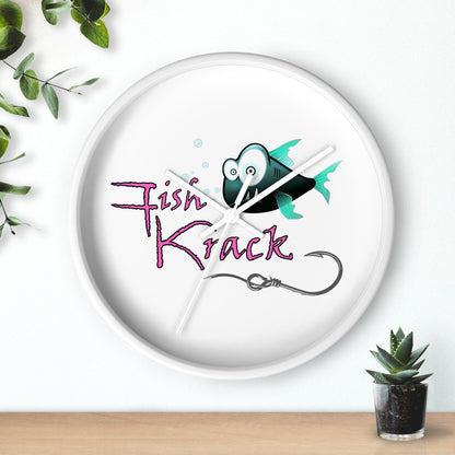 Fish Krack  Wall Clock
