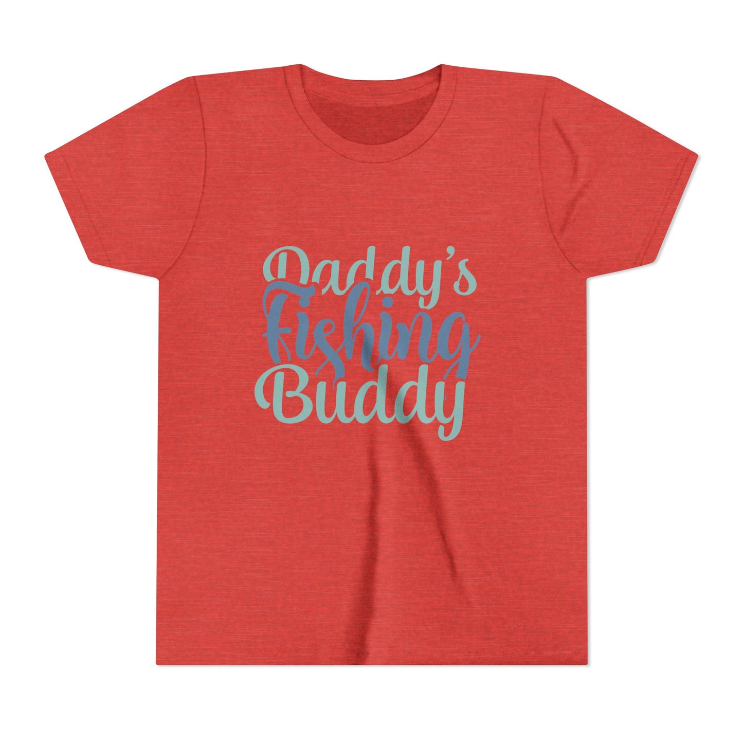Kids Fishing Tee – "Daddy's Fishing Buddy" Youth Short Sleeve Shirt