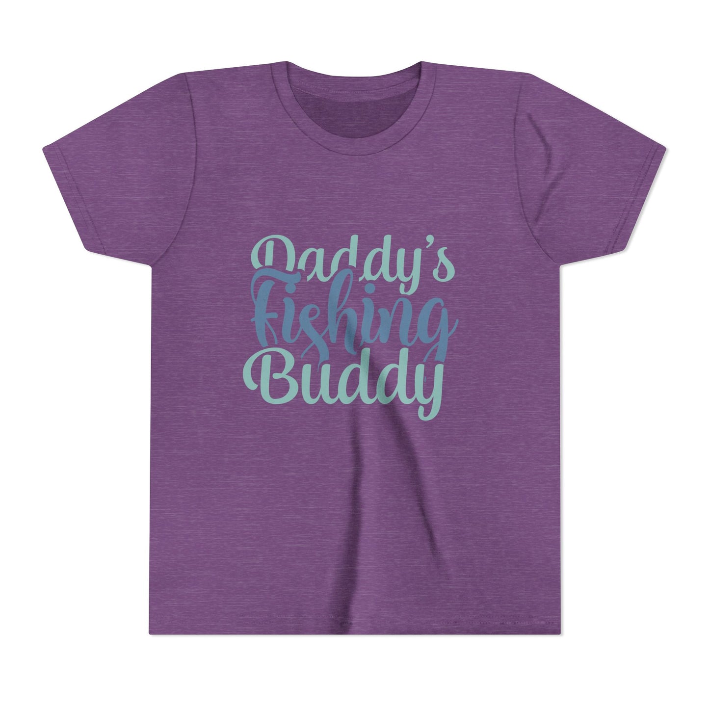 Kids Fishing Tee – "Daddy's Fishing Buddy" Youth Short Sleeve Shirt