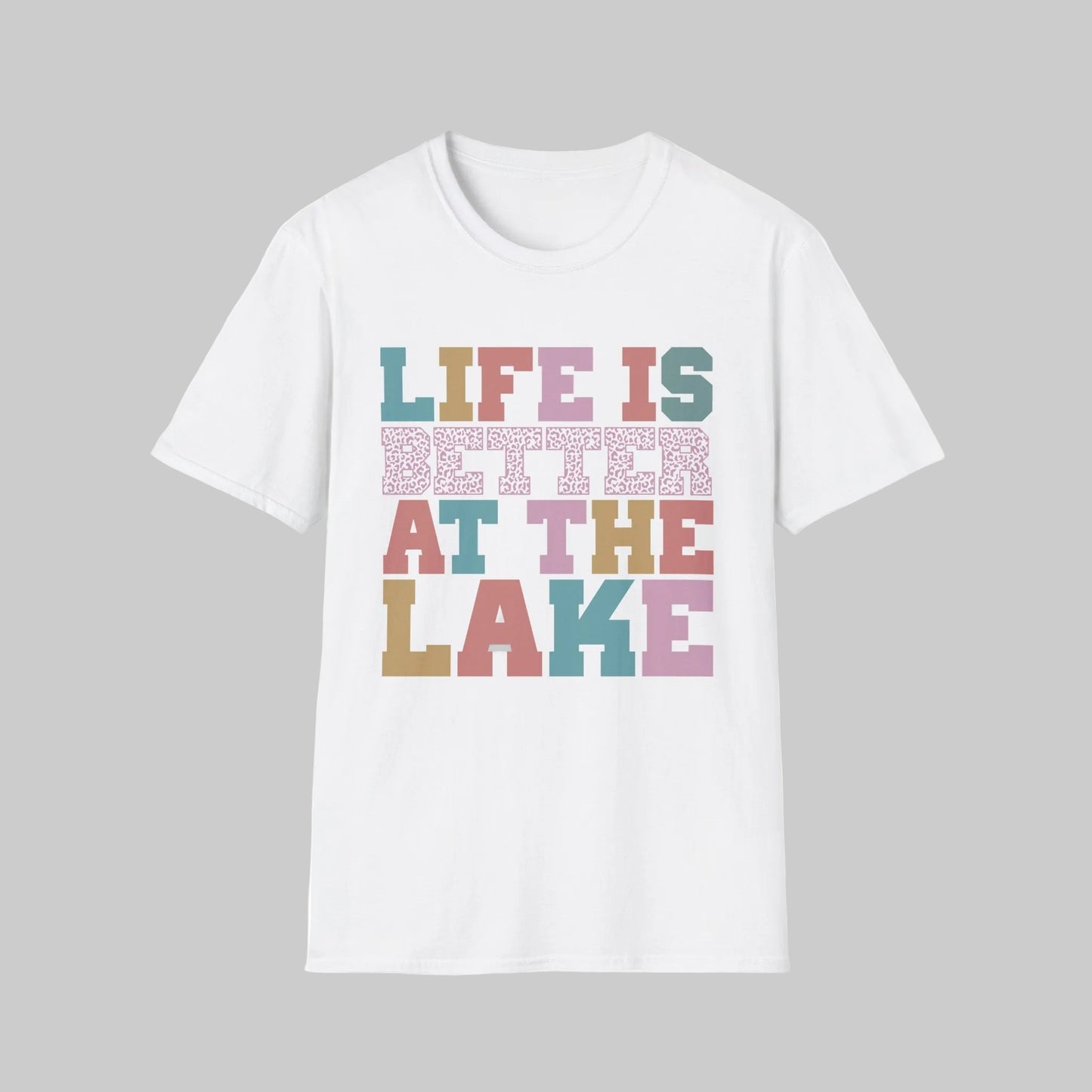 Life Is Better At The Lake T-Shirt — Retro Lake Vibes Tee