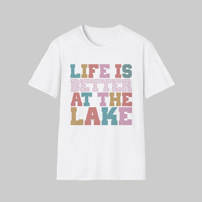 Life Is Better At The Lake T-Shirt — Retro Lake Vibes Tee