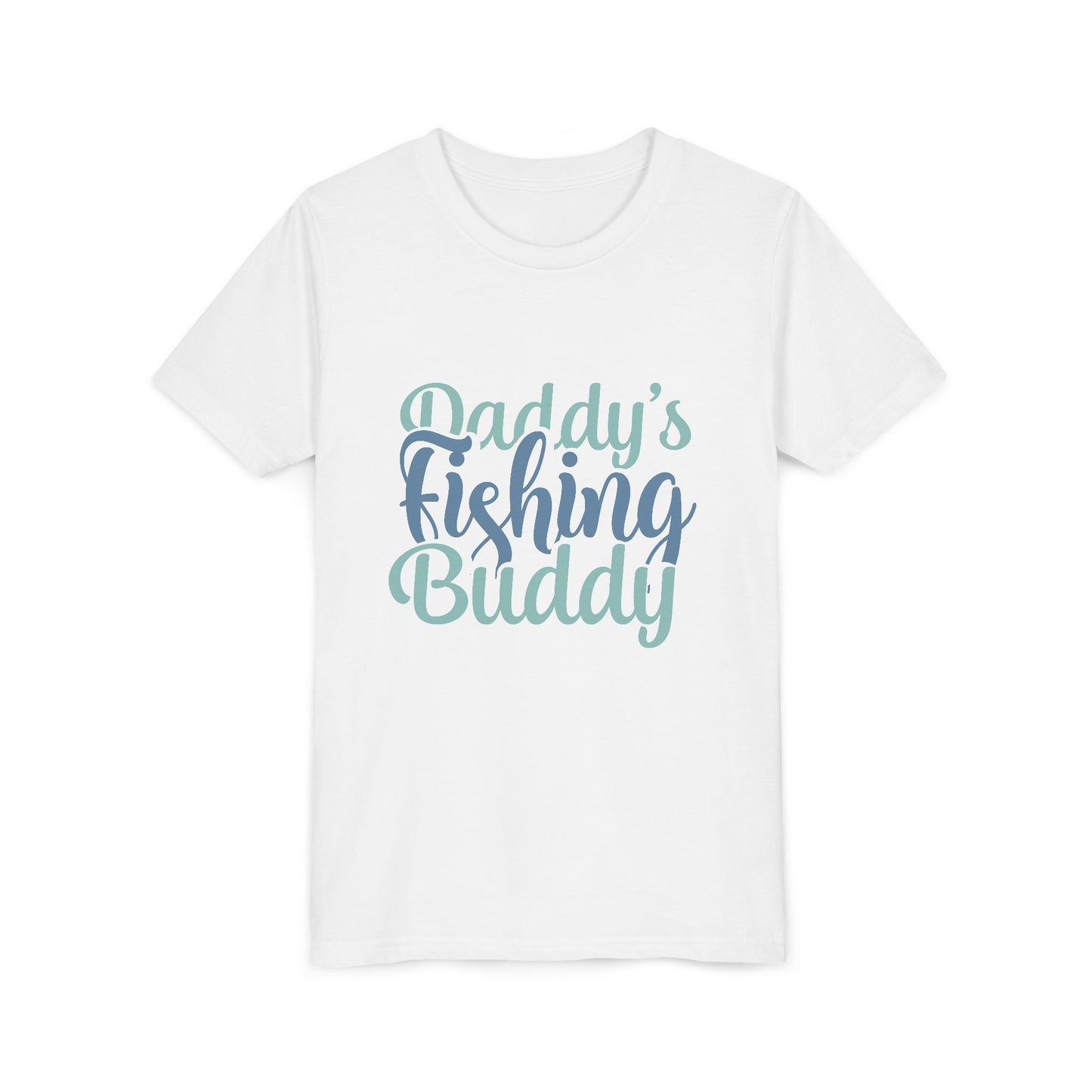Kids Fishing Tee – "Daddy's Fishing Buddy" Youth Short Sleeve Shirt