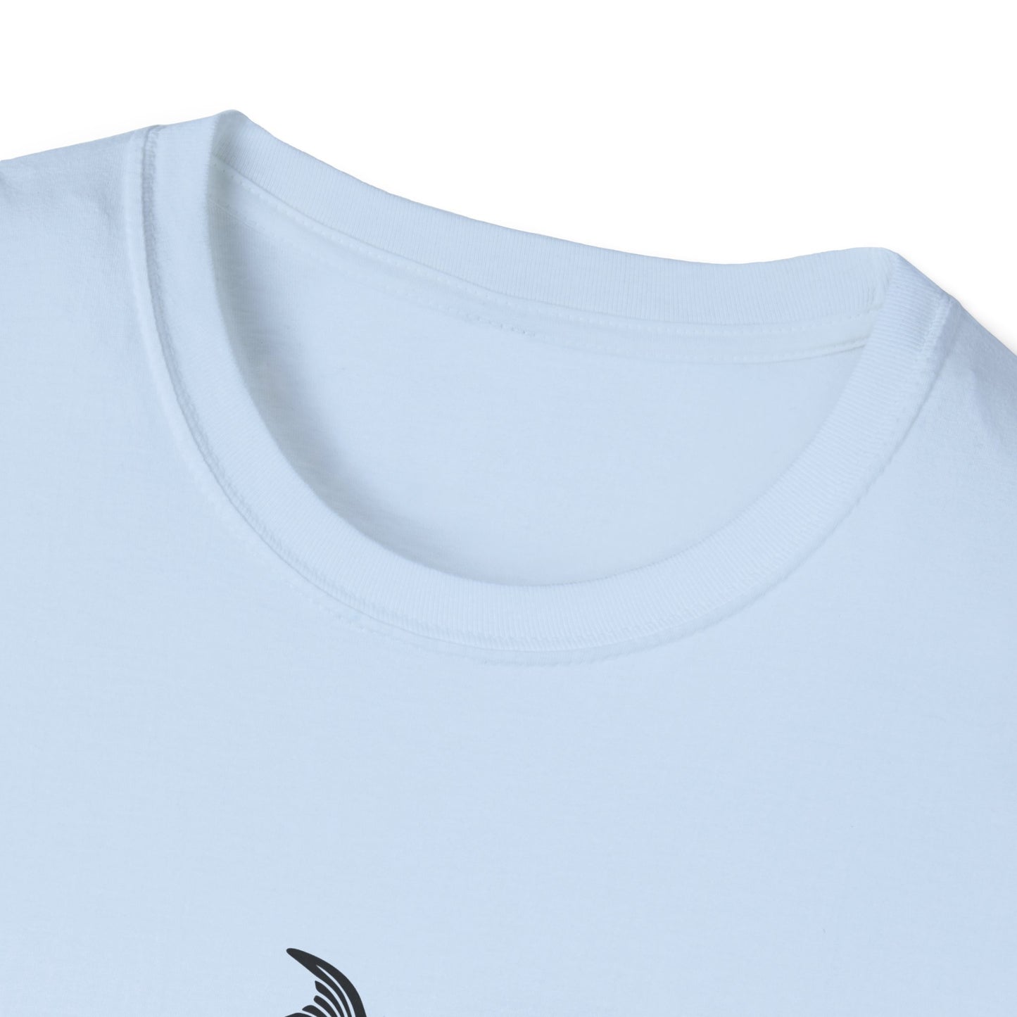 Marlin Circle Fishing T-Shirt — Minimalist Sailfish Angler Tee