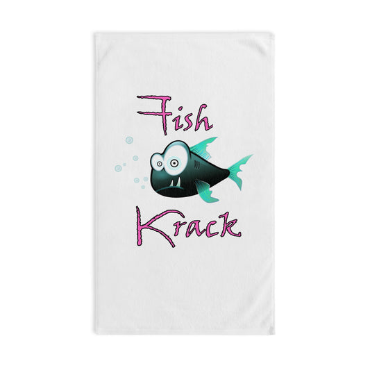 Fish Krack Hand Towel