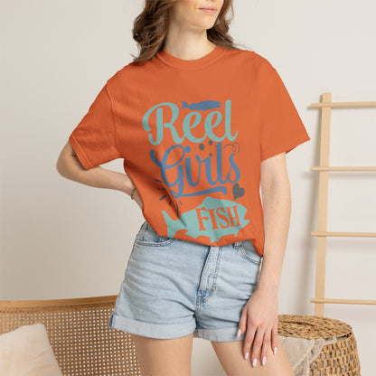 Reel Girls Fish T-Shirt — Women's Fishing Graphic Tee