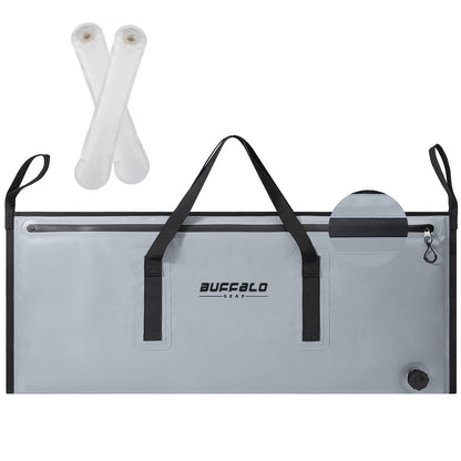 40x18" Insulated Fish Cooler Bag, Waterproof Zipper
