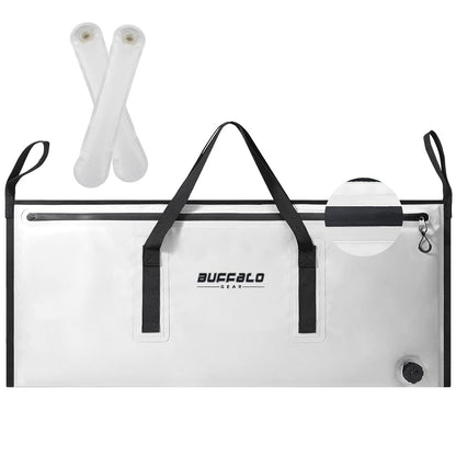 40x18" Insulated Fish Cooler Bag, Waterproof Zipper