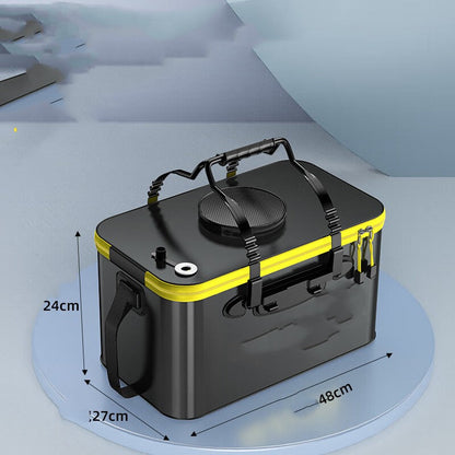 Thickened Fish Protection Bucket Fishing Bucket Fish Box My Store