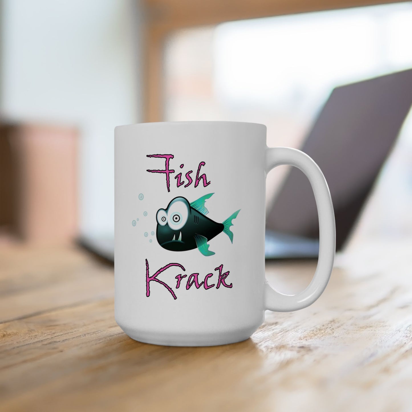Fish Krack Coffee Mug (11oz, 15oz)