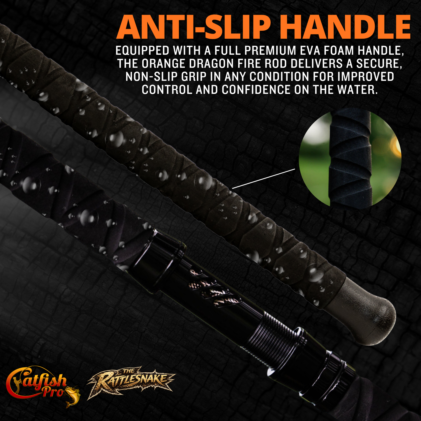 1 of 220 The Rattlesnake Spinning Rod - Limited Edition Rod Catfish Pro