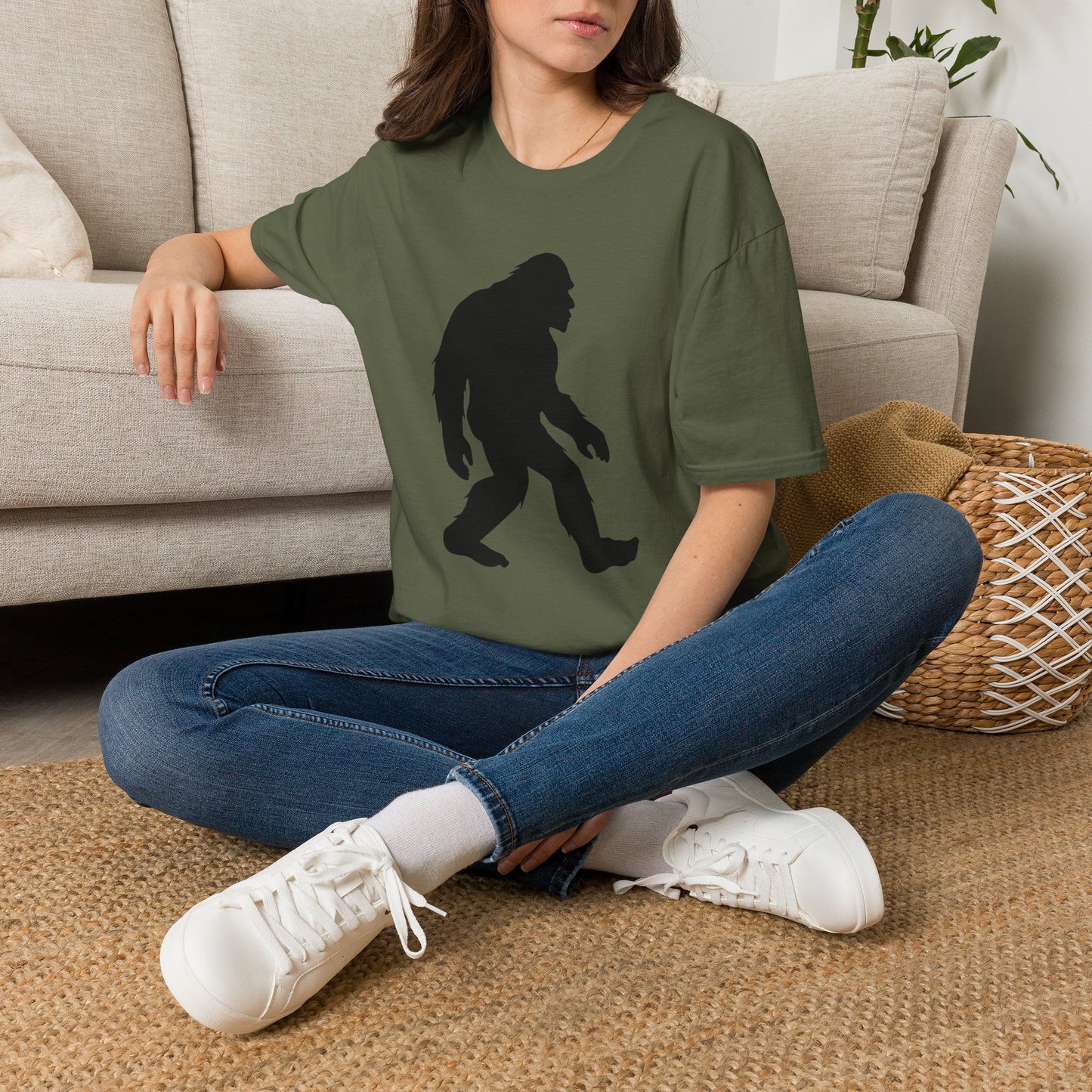 Bigfoot Silhouette T-Shirt – Sasquatch Graphic Tee