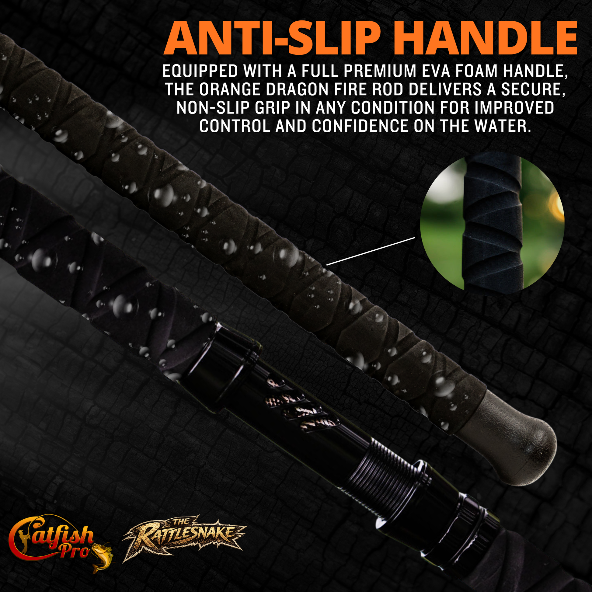 1 of 220 The Rattlesnake Casting Rod - Limited Edition Rod Catfish Pro