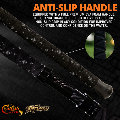 1 of 220 The Rattlesnake Casting Rod - Limited Edition Rod Catfish Pro