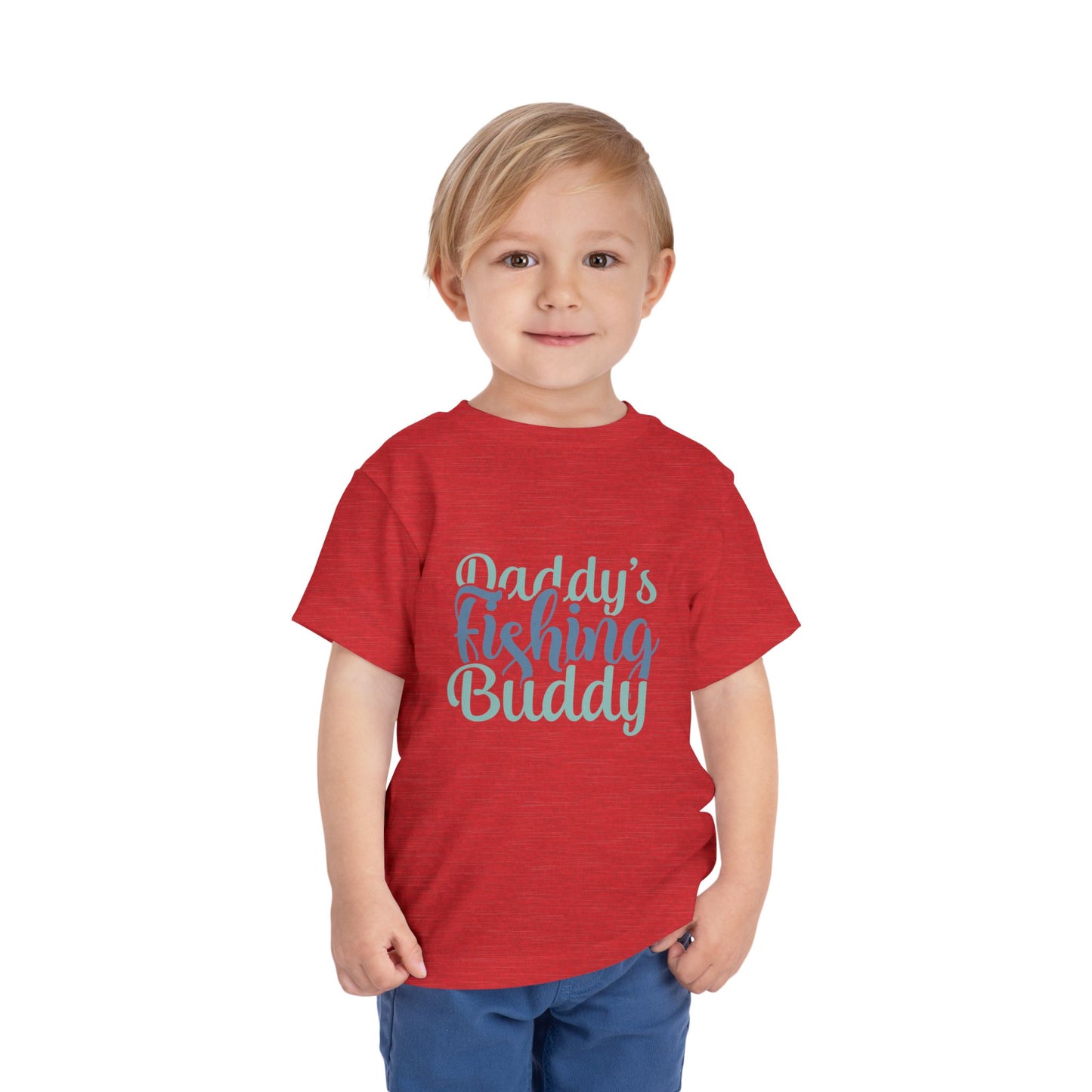 Daddy's Fishing Buddy Toddler Tee