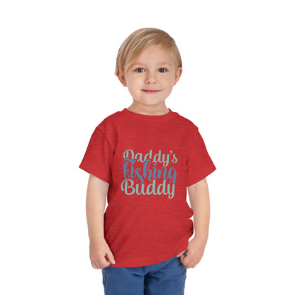 Daddy's Fishing Buddy Toddler Tee
