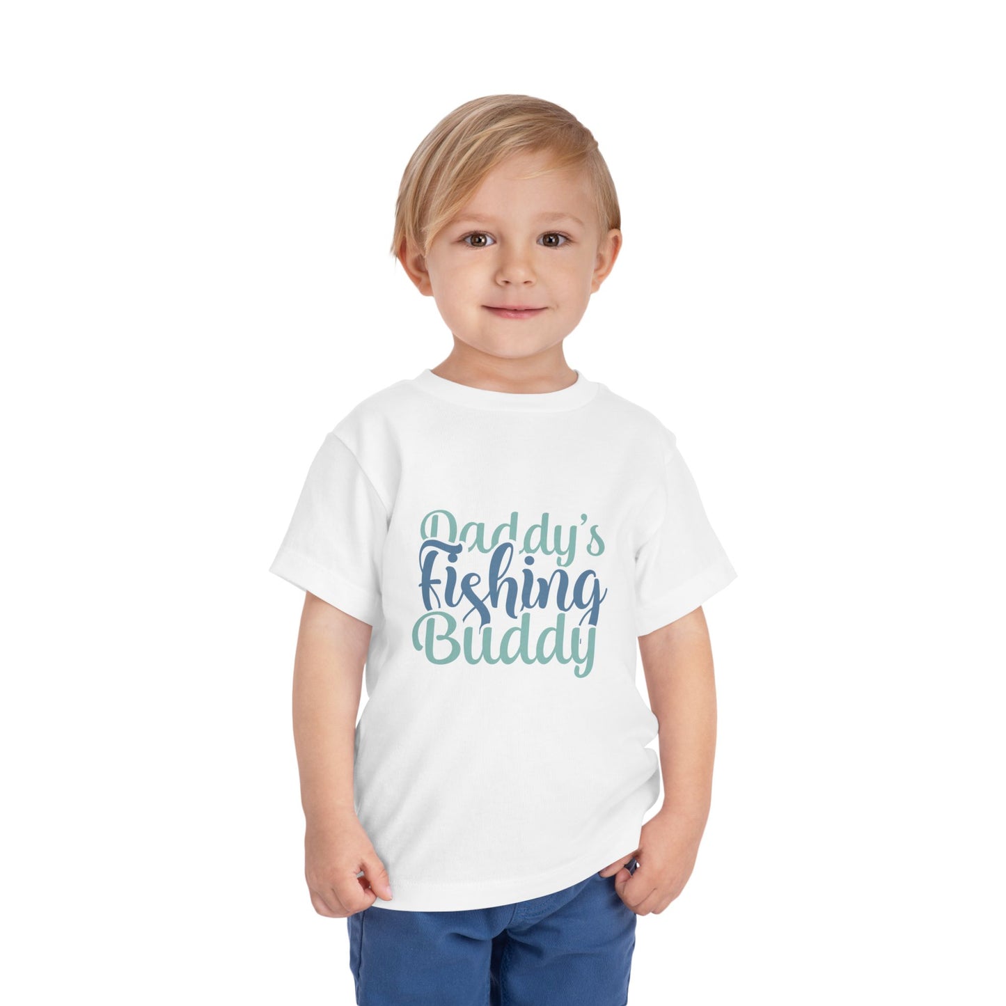 Daddy's Fishing Buddy Toddler Tee